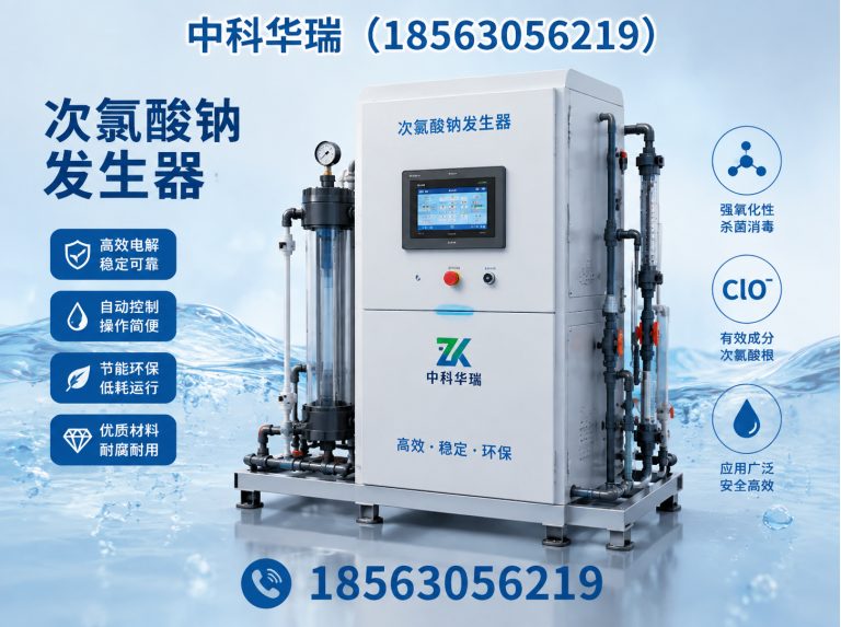青州市次氯酸钠发生器展示图